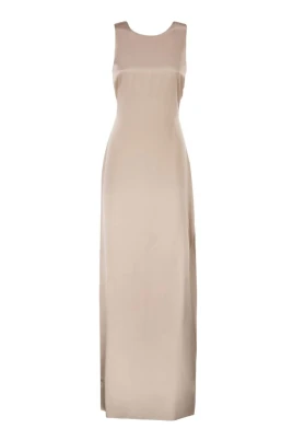 MXEAZOTO Satin Dress