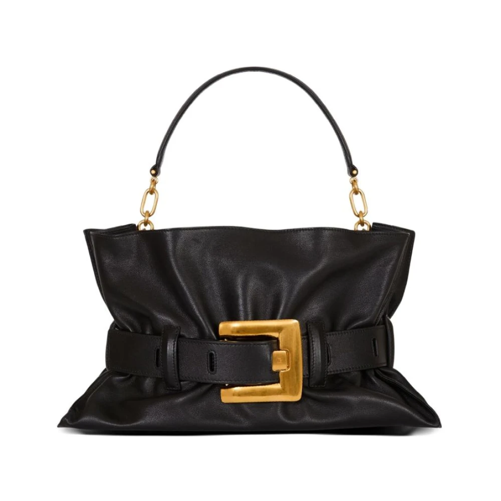 Balmain - Bags > Handbags - Black - Balmain - Modalova