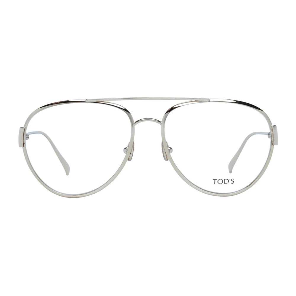 TOD'S Aviator Brilmonturen Zilver Vrouwen Frames Yellow Dames