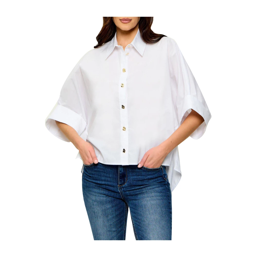 Liu Jo Donna Bianco Camicette Xs, New,