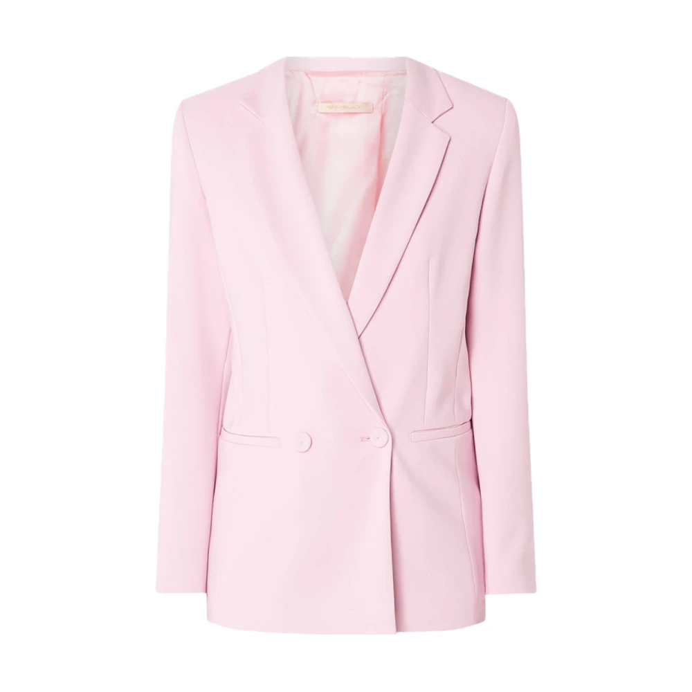Pennyblack Dubbelbreasted blazer in bi-stretch cady Pink Dames