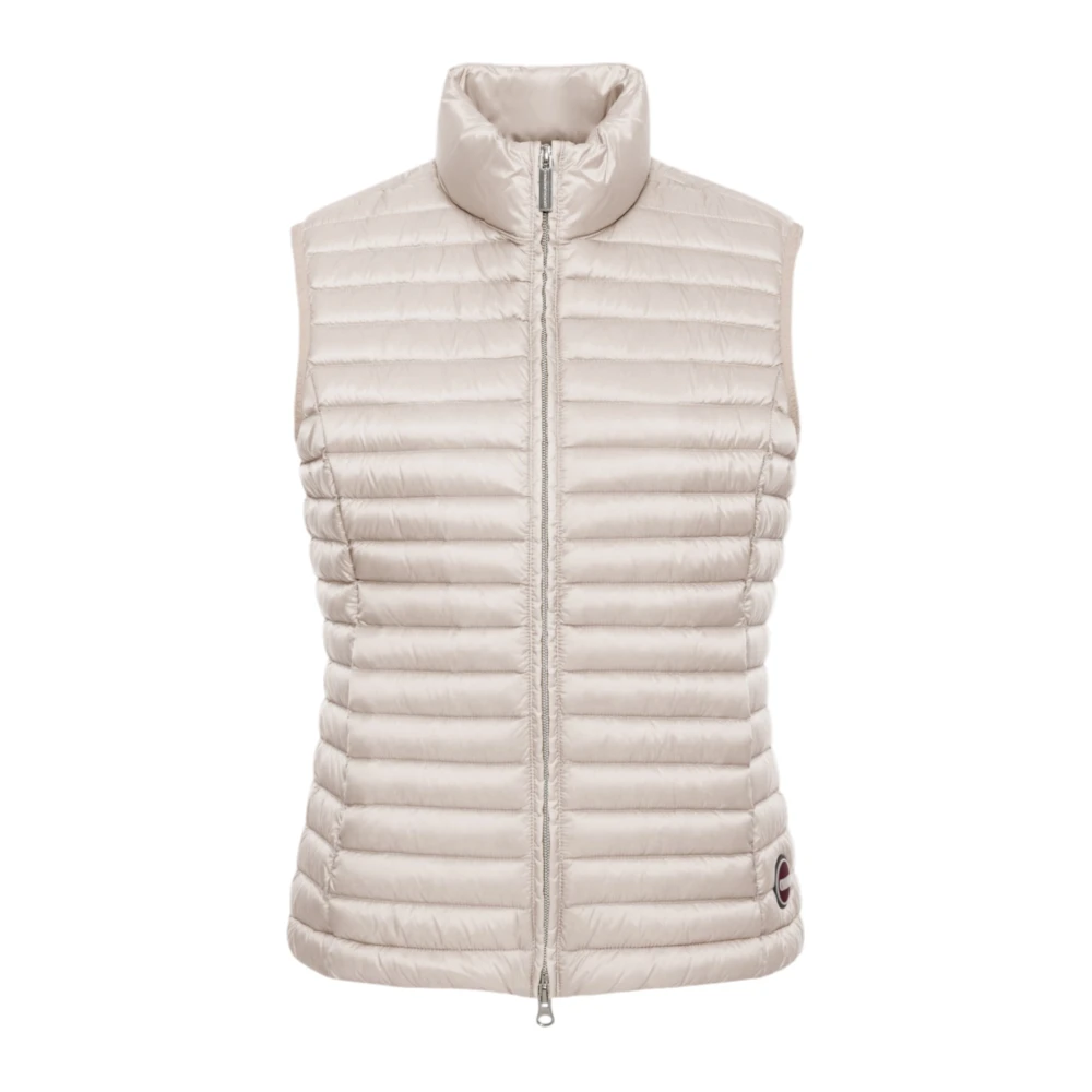 Colmar Vrouw Beige Fitness Dames, Xs, Gewatteerd Donsbodywarmer
