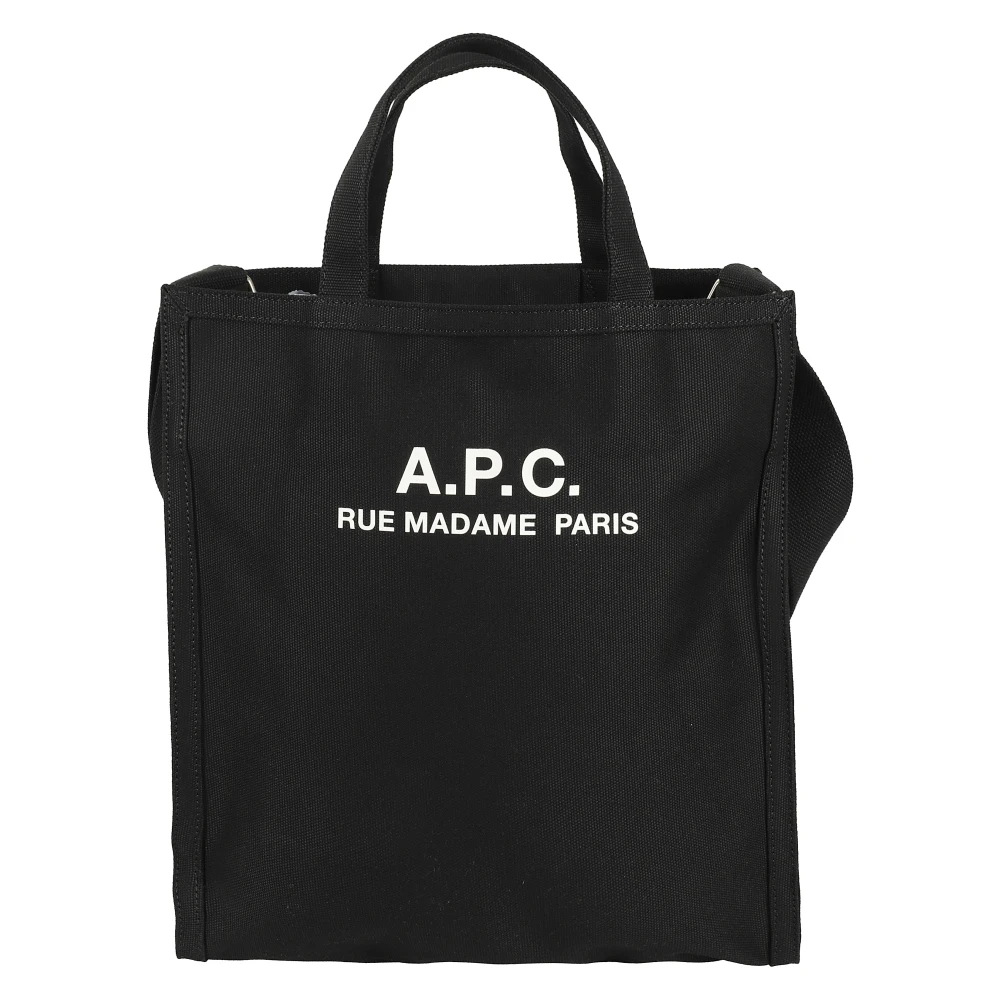 A.p.c. Gerecyclede Tote Tas Black Heren