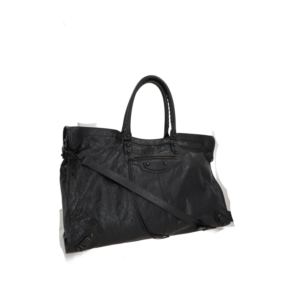 Balenciaga Le City Travel Bag Black Heren