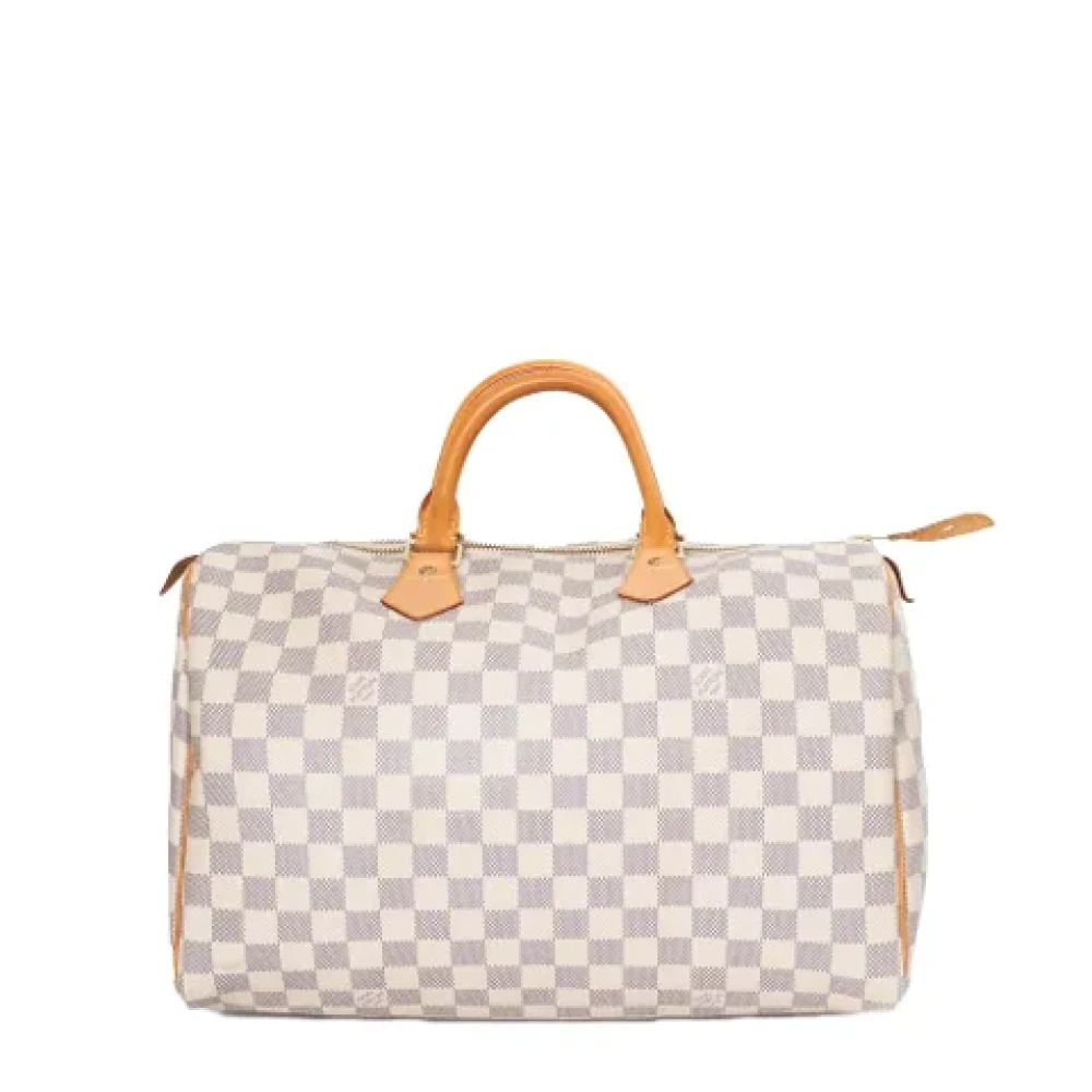 Louis Vuitton Vintage Pre-owned Canvas handbags Blue Dames