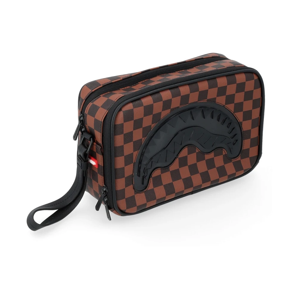 Sprayground Heldere Ogen Toilettas Brown Heren