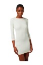 robe-tricot-monogramme-en-vert-deau