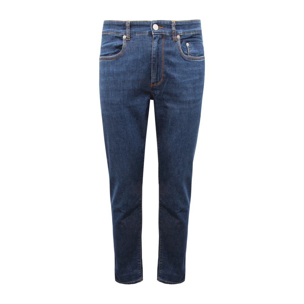Siviglia Men's Blue Slim Fit Jeans, W38, Palazzo D0025