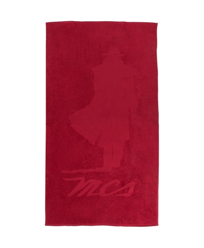 rode-strandhanddoek