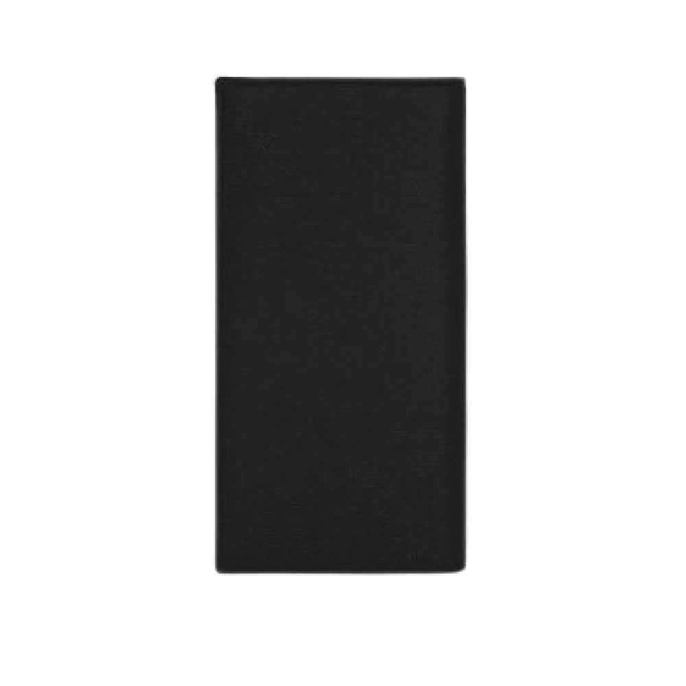 Saint Laurent Zwarte Portemonnees voor Mannen Black Heren