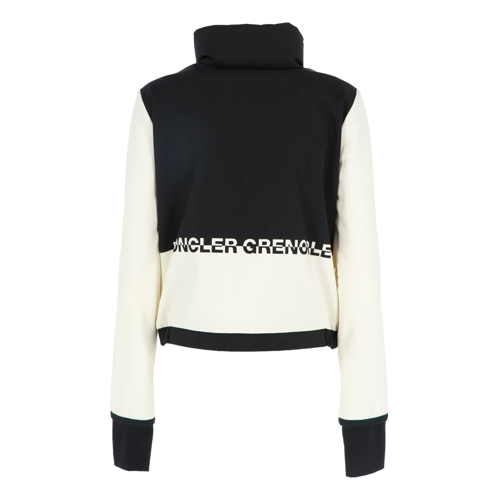 Moncler Stijlvolle Gebreide Cardigan Sweater Beige Dames
