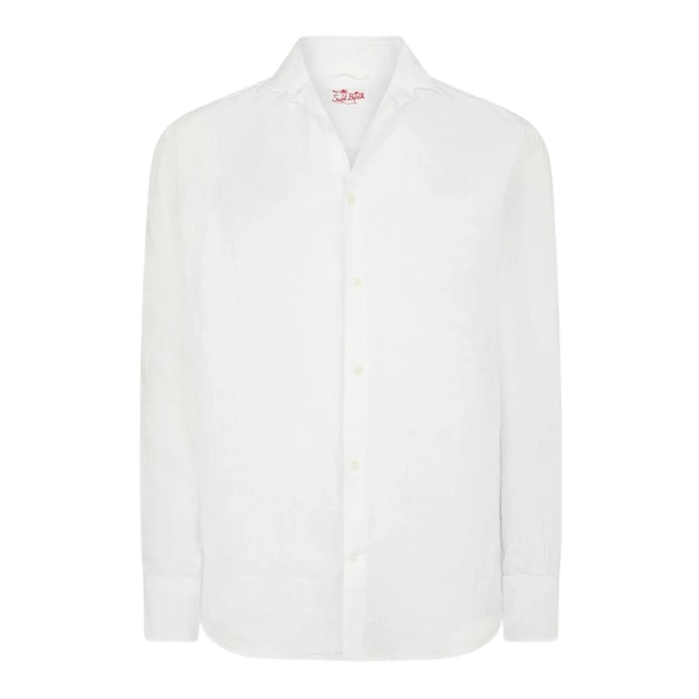 Mc2 Saint Barth Men's White Casual Shirts, Xl, Pamplona Shirt