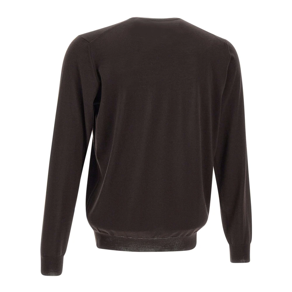 Filippo De Laurentiis Royal Merino Woltrui Bruin Brown Heren