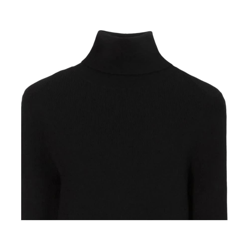 Burberry Zwarte Wollen Pullover Trui Black Dames