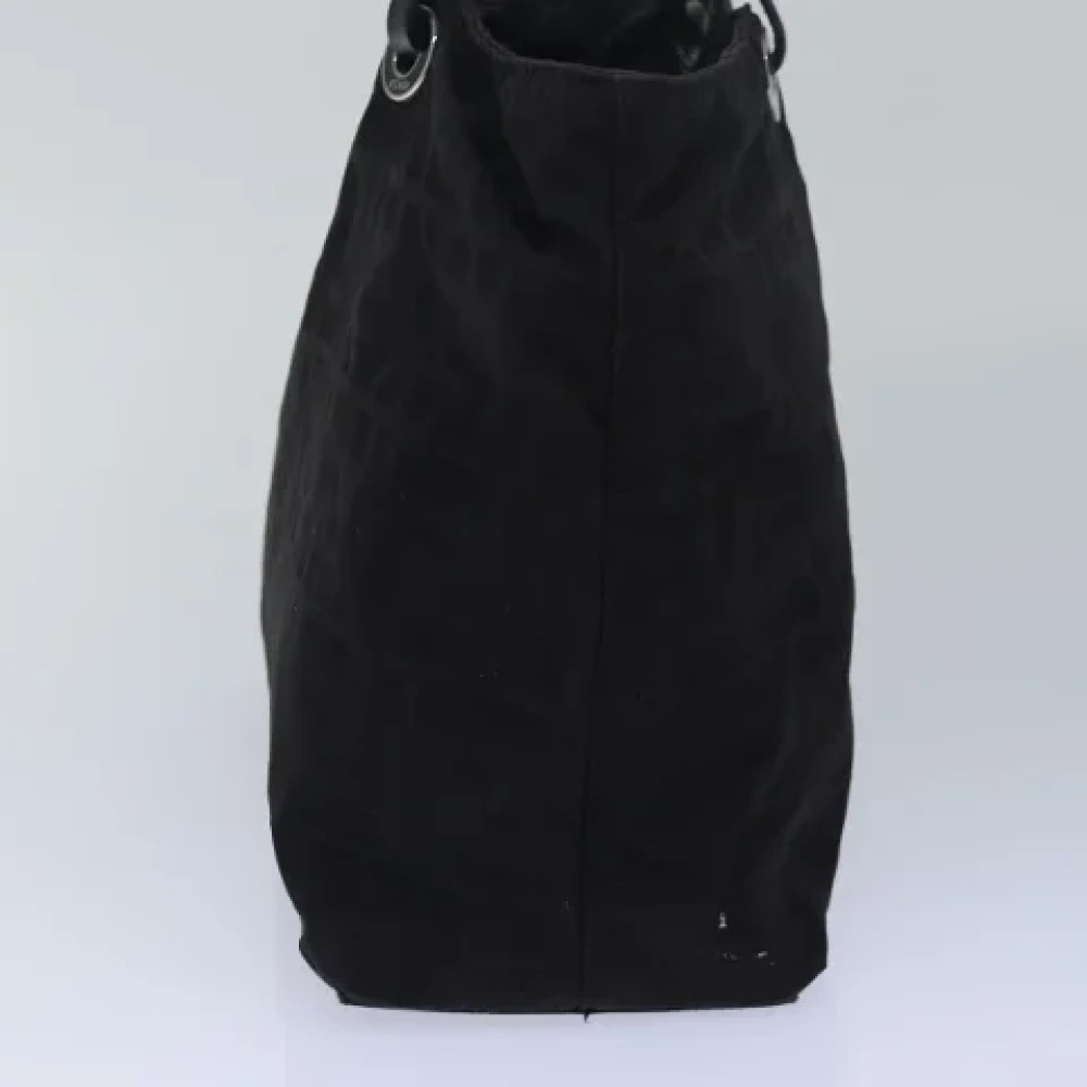 Fendi Vintage Pre-owned Canvas handbags Black Dames