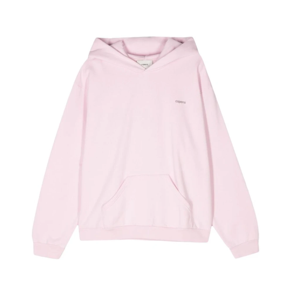 Coperni Logo Print Sweatshirt Pink Heren