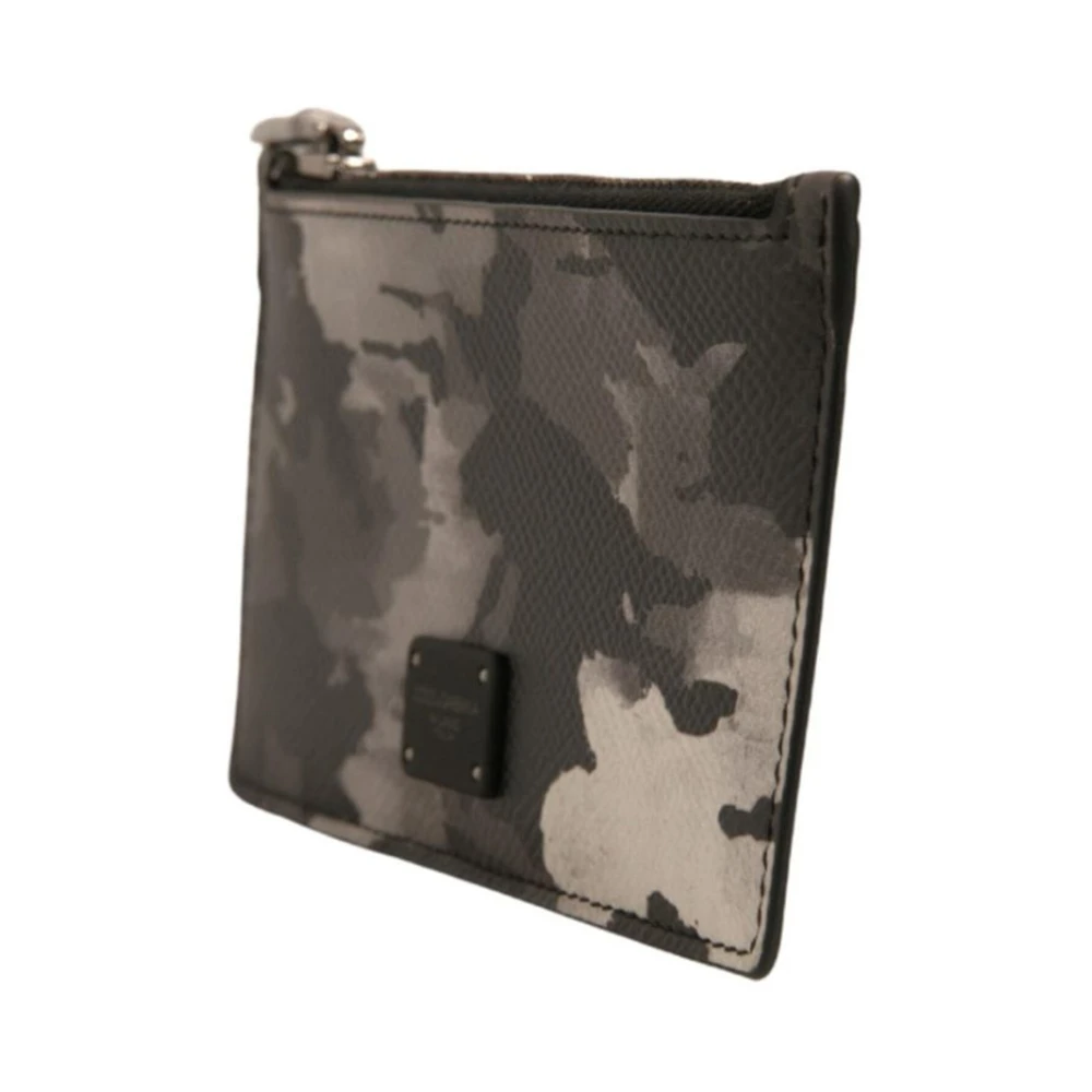 Dolce & Gabbana Camouflage Logo Portemonnee Multicolor Heren