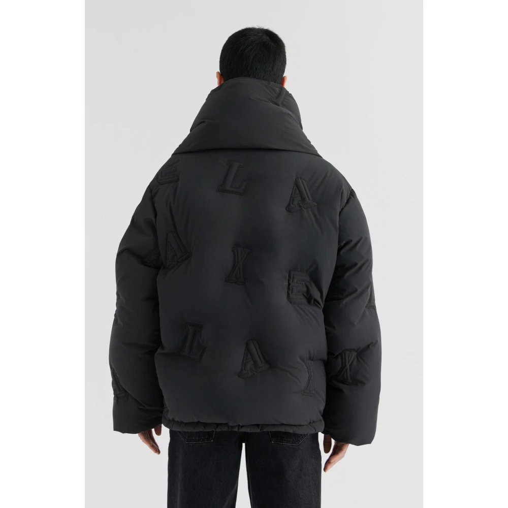 Axel Arigato Monogram Gewatteerde Puffer Jacket Gray Heren