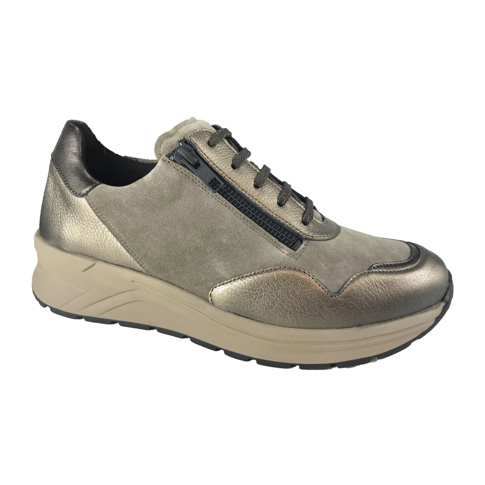 Solidus Schoenen Sneaker Dames Schoenen Beige