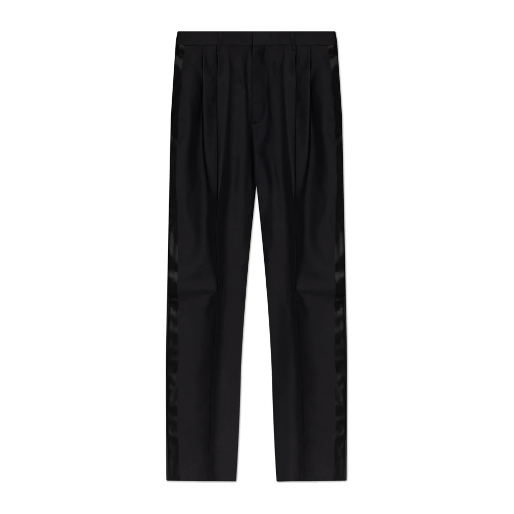 Dsquared2 Hombre Negro - Pantalones Con Rayas Laterales - Trousers - S