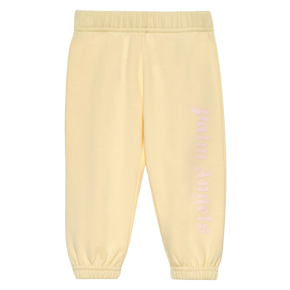 Palm Angels Girls Yellow Overlogo Joggers - Sweatpants - 3 Y - Kids