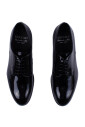 chaussures-plates-a-lacets-en-cuir-noir