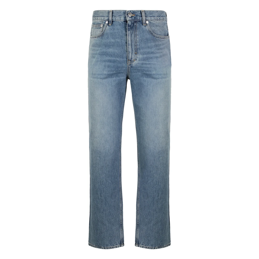 Gucci Men's Blue Straight Fit Jeans, W32, Slim Fit Jeans
