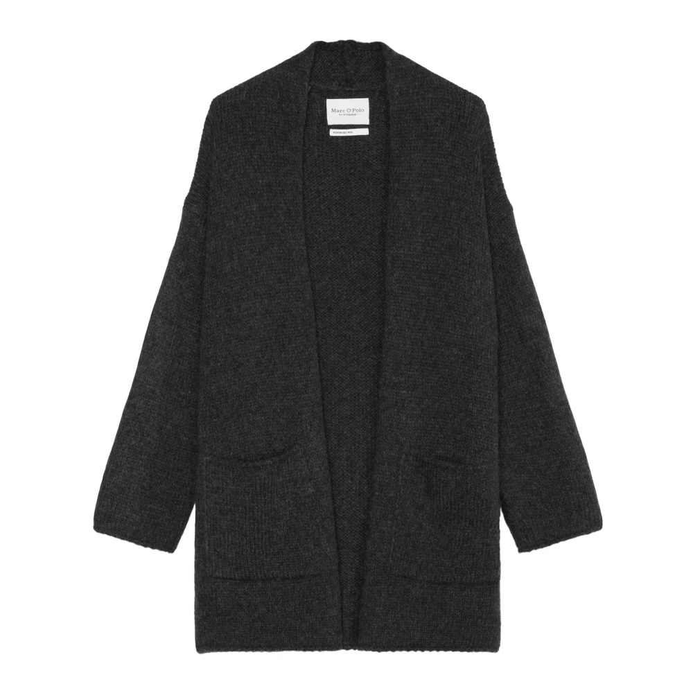 Marc O'Polo Oversized open-front cardigan Gray Dames