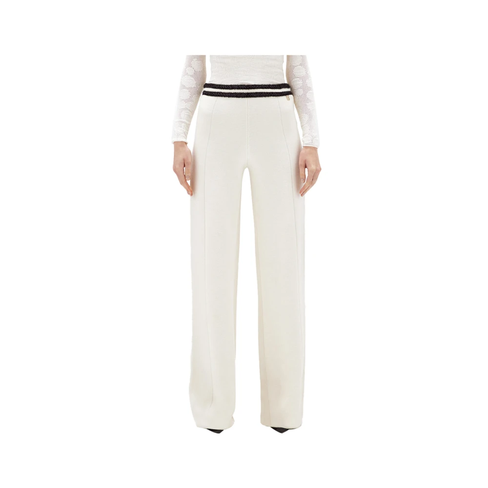 Blugirl Witte zomerbroek White Dames