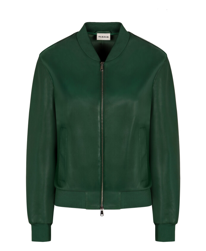 ribbed-knit-lambskin-jacket