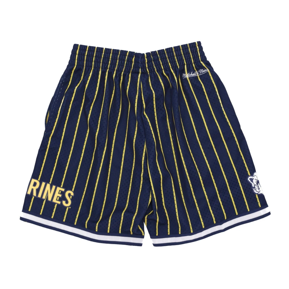 Mitchell & Ness Michigan Wolverines Basketbalshorts Blue Heren
