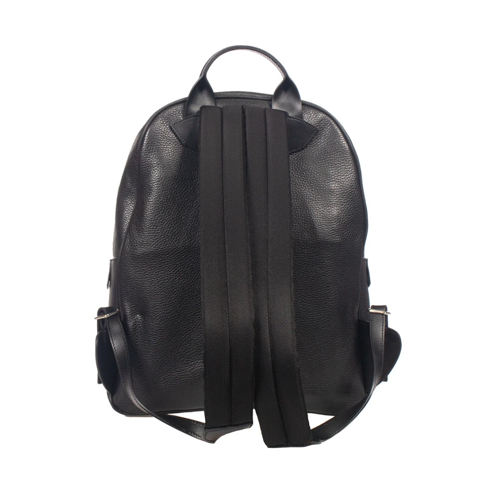 Kiton Sportieve Nylon Rugzak Black Heren