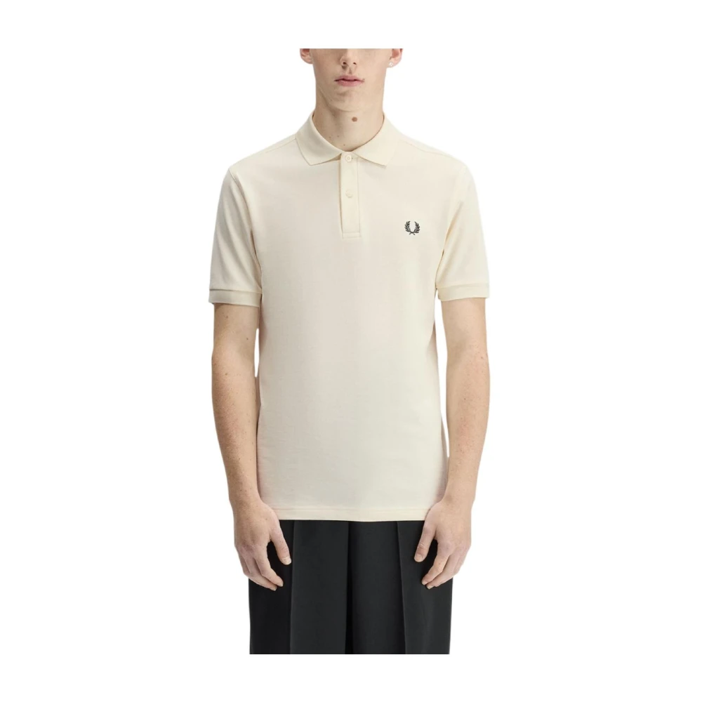 Fred Perry Men's Beige Polo Shirt - Polo Shirts - Xl - Tops