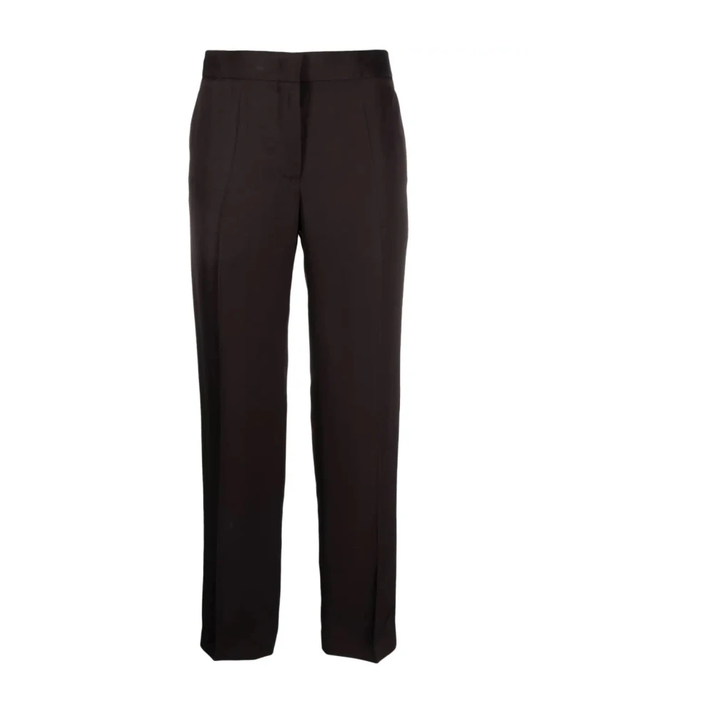 Jil Sander Vrouw Zwart Broeken Dames, Xs, Casual Broeken