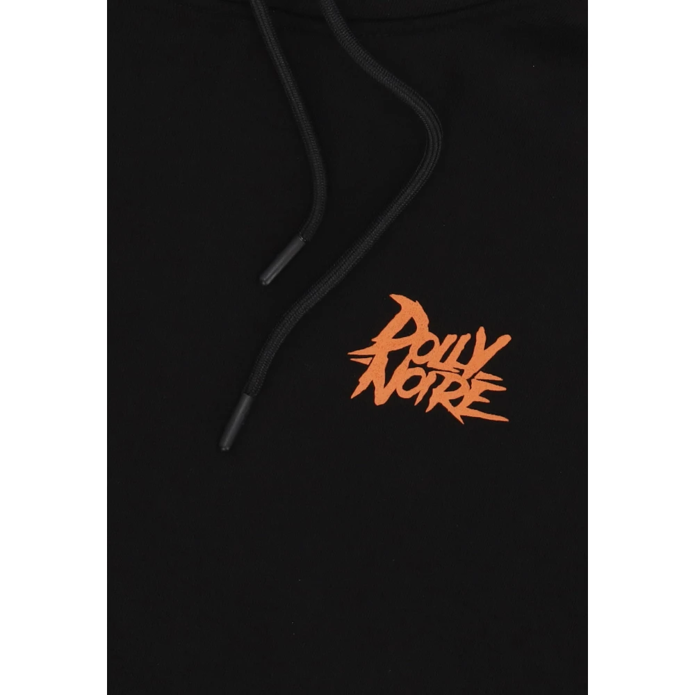Dolly Noire Zwarte Hoodie met Voorzak Black Heren