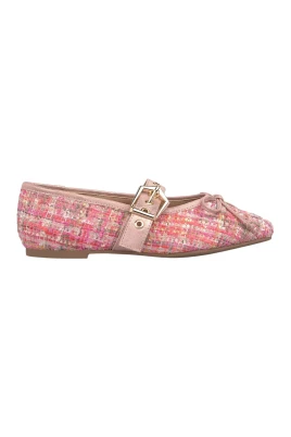 Ballerina Flats med Spänne
