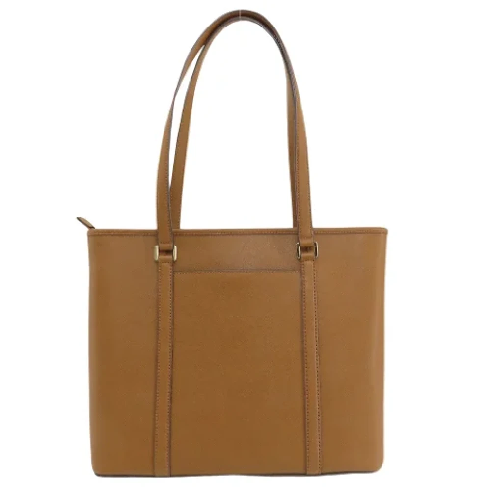Michael Kors Pre-owned Leather totes Brown Dames