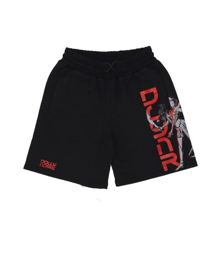 black-sweatshorts-elastic-waist-men