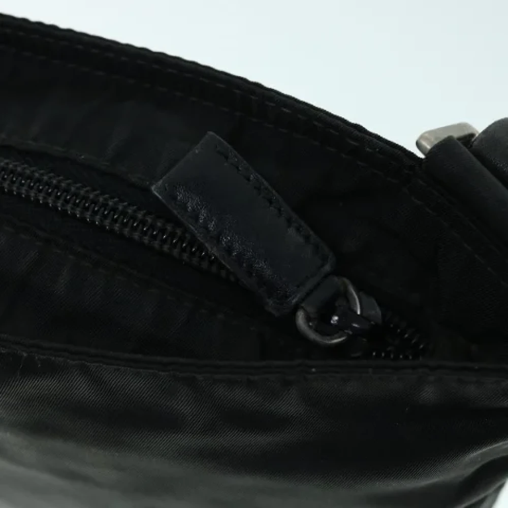 Prada Vintage Pre-owned Nylon prada-bags Black Dames