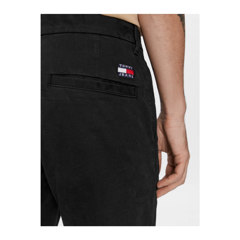 Tommy Jeans Chinos Black Heren