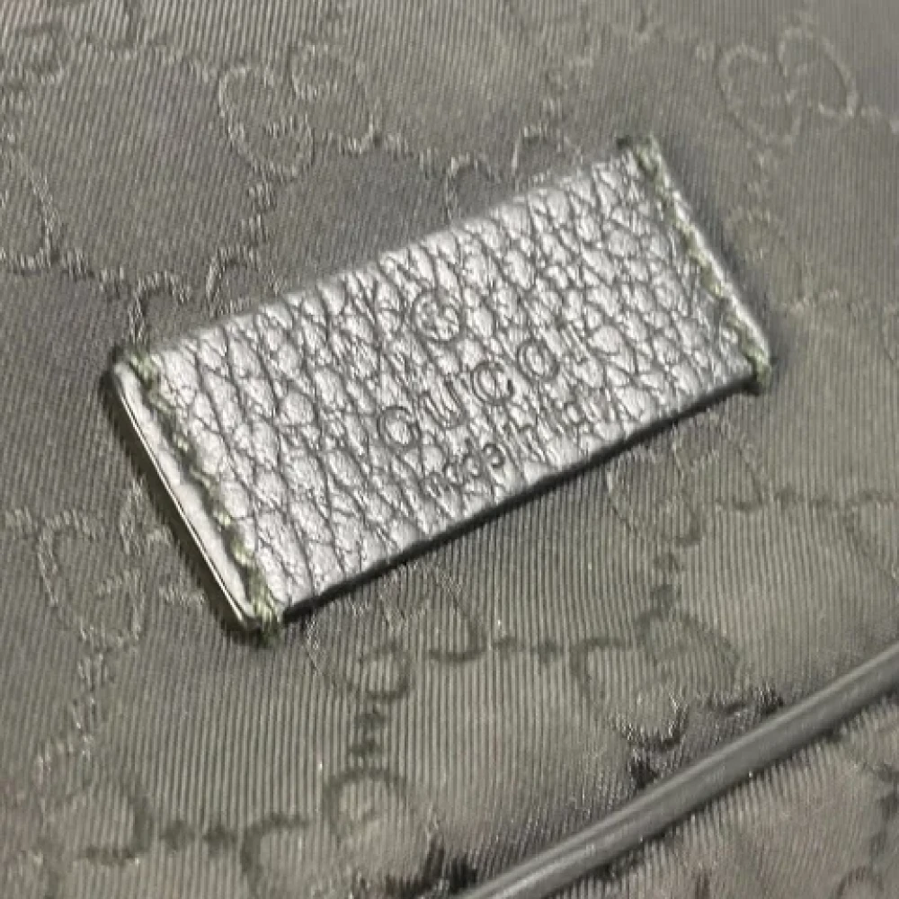 Gucci Vintage Pre-owned Canvas gucci-bags Black Heren