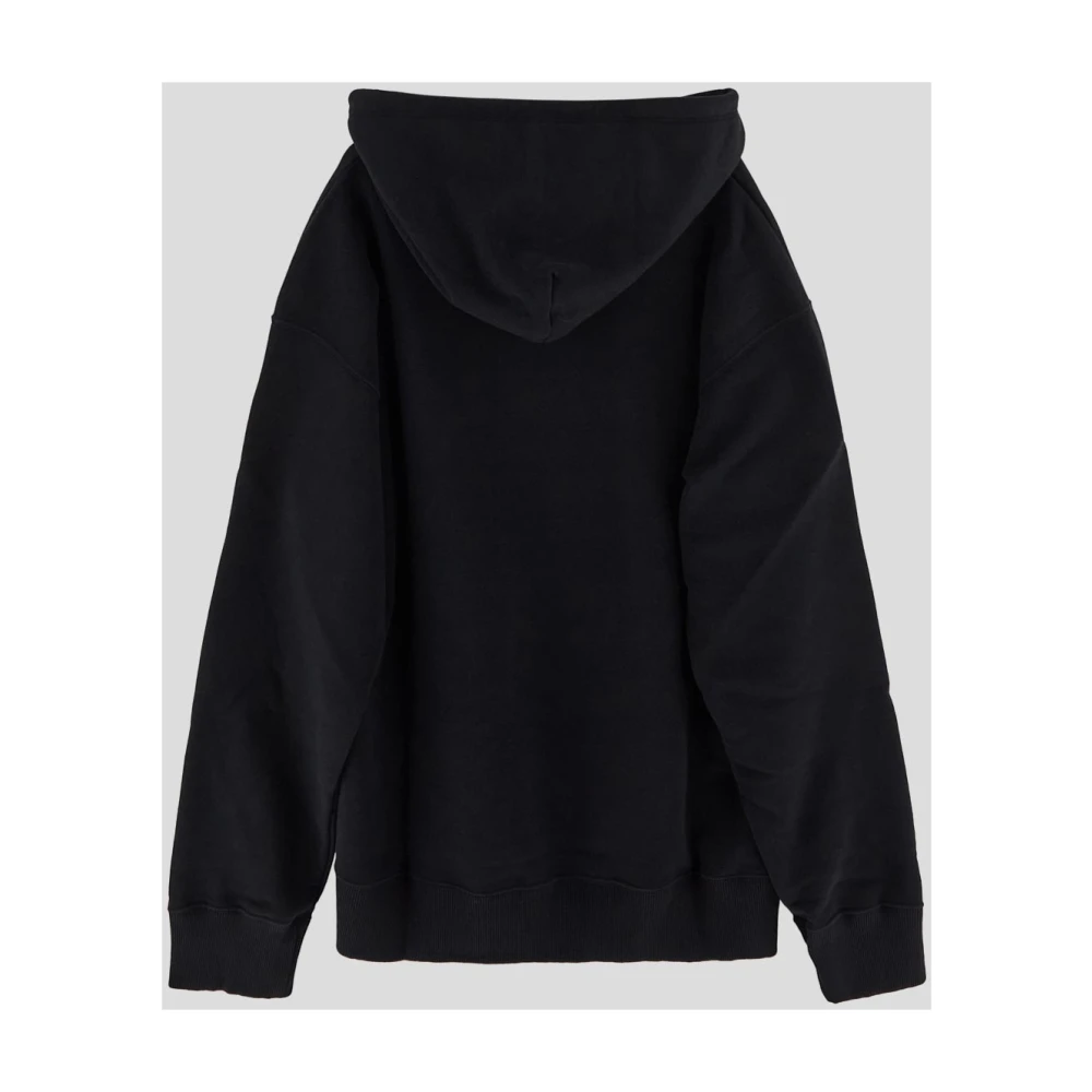 MM6 Maison Margiela Logo Hoodie Black Heren