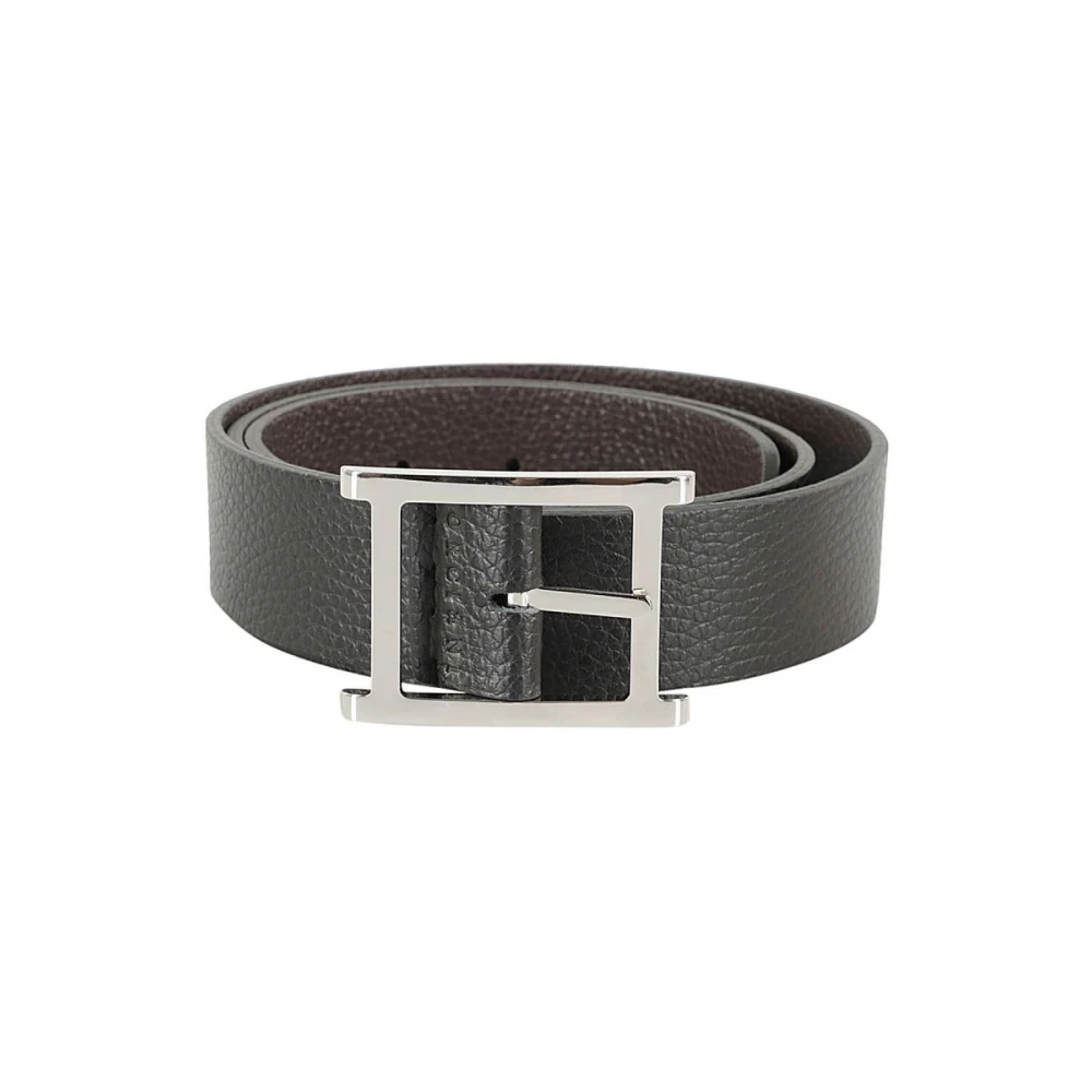 Orciani Hombre Cinturón De Cuero Reversible