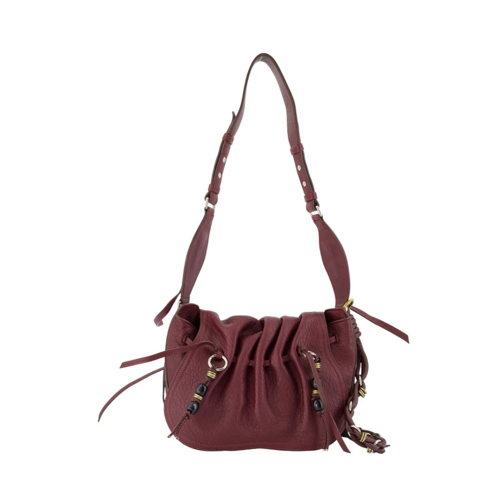 Isabel Marant Women's Red Bolton Shoulder Bag - Shoulder Bags - One Size - Bags