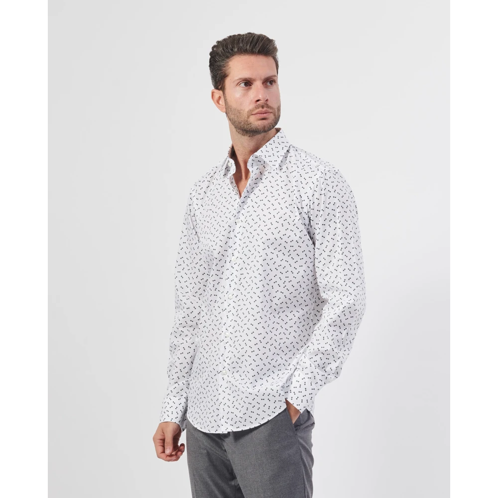 Hugo Boss Groen Sportief Heren Polo Shirt White Heren