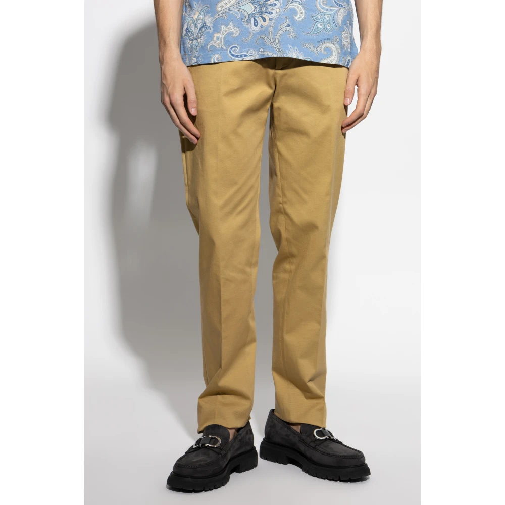 ETRO Katoenen broek Beige Heren