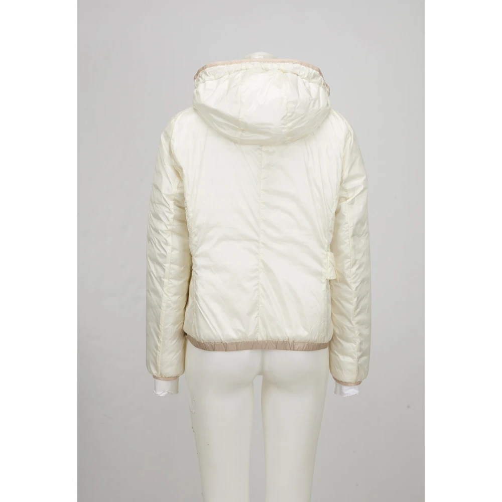 Milestone Gewatteerde jas met afneembare capuchon Beige Dames
