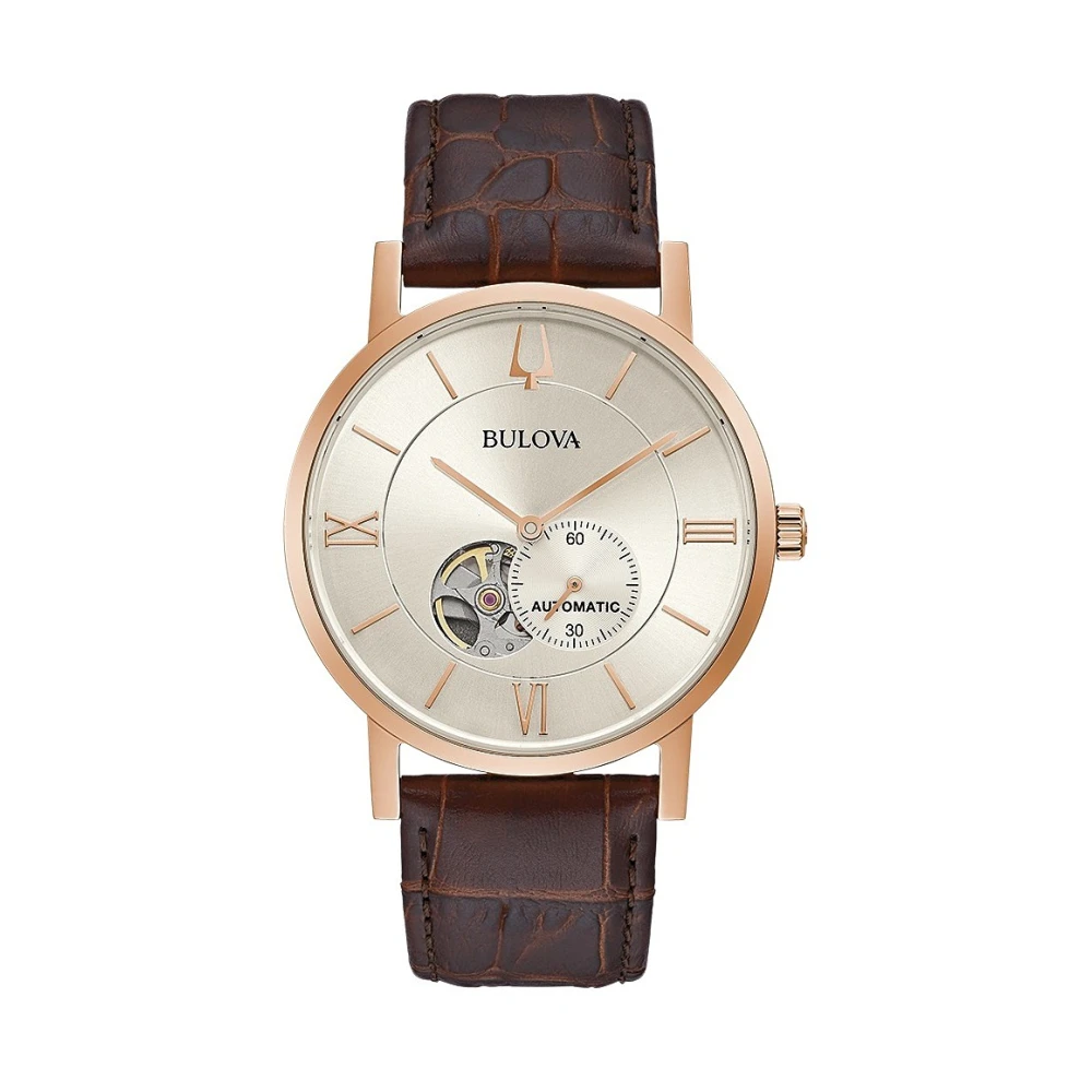 Bulova Klippklocka Beige Herr