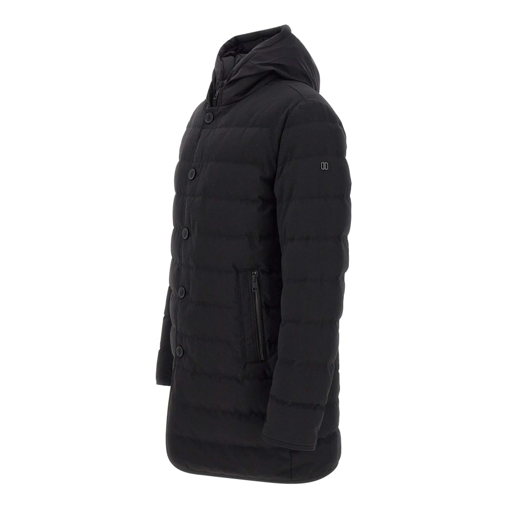 Duno Zwarte Winterjas Black Heren