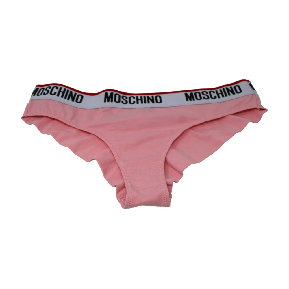 Moschino Elegante Slip Jurk voor Vrouwen Pink Dames